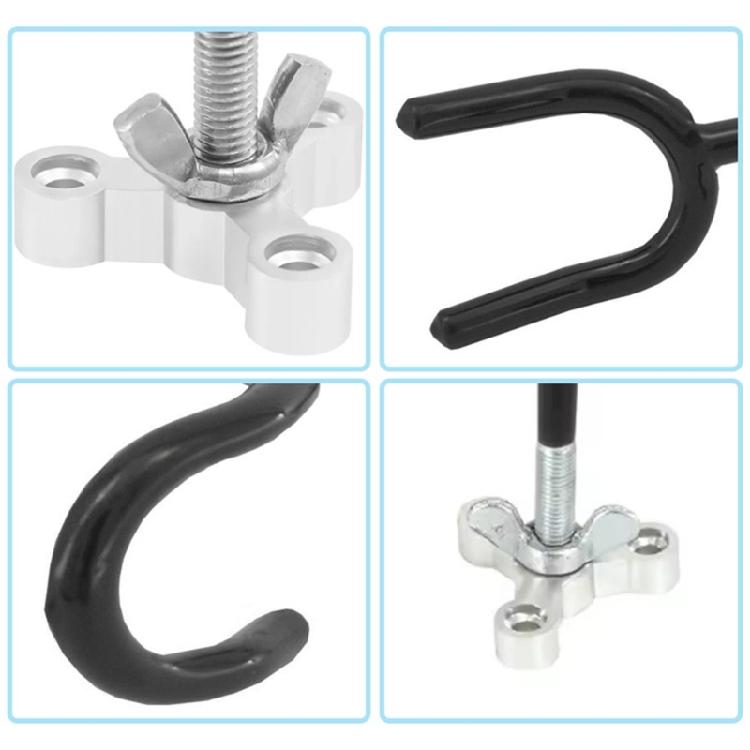 Fishing Accessories Fishing Rod Brackets Fishing Rod Rack Brackets for Boats Quick Installation Secure Grip Rod Brackets
