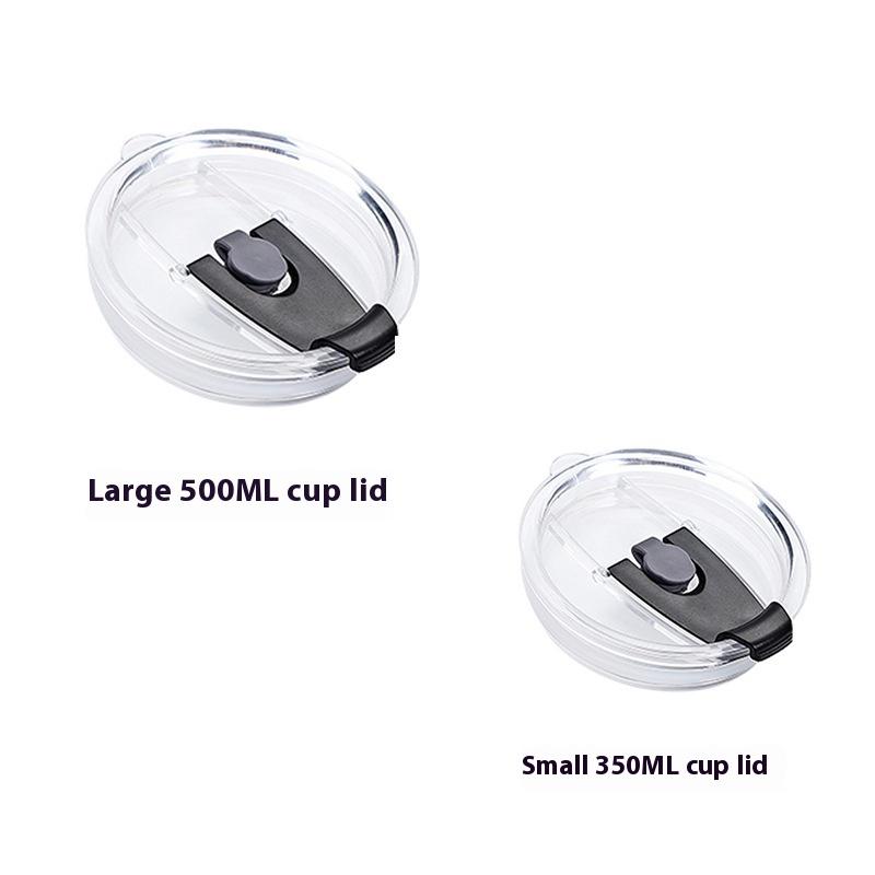 Edelstahlbecher mit Mund, Wasserbecher, Bierbecher, Kaltgetränk, Kaffeebecher, verdickter, lässiger Becher, Peptid, vergoldet, transparenter Becher