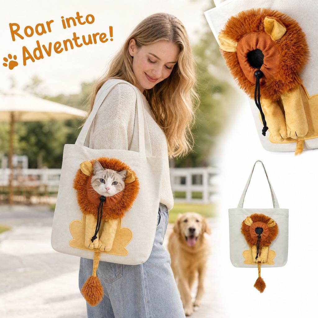 Pet Dog Sling Bag Shoulder with Design, -Out Travel Pet Handbag for Outdoor Walks