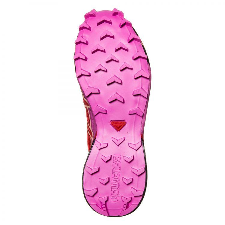 Salomon Speedcross 4 Gtx Comfortable Durable Waterproof Low Top Trail Running Shoes Women sneaker Red 394666