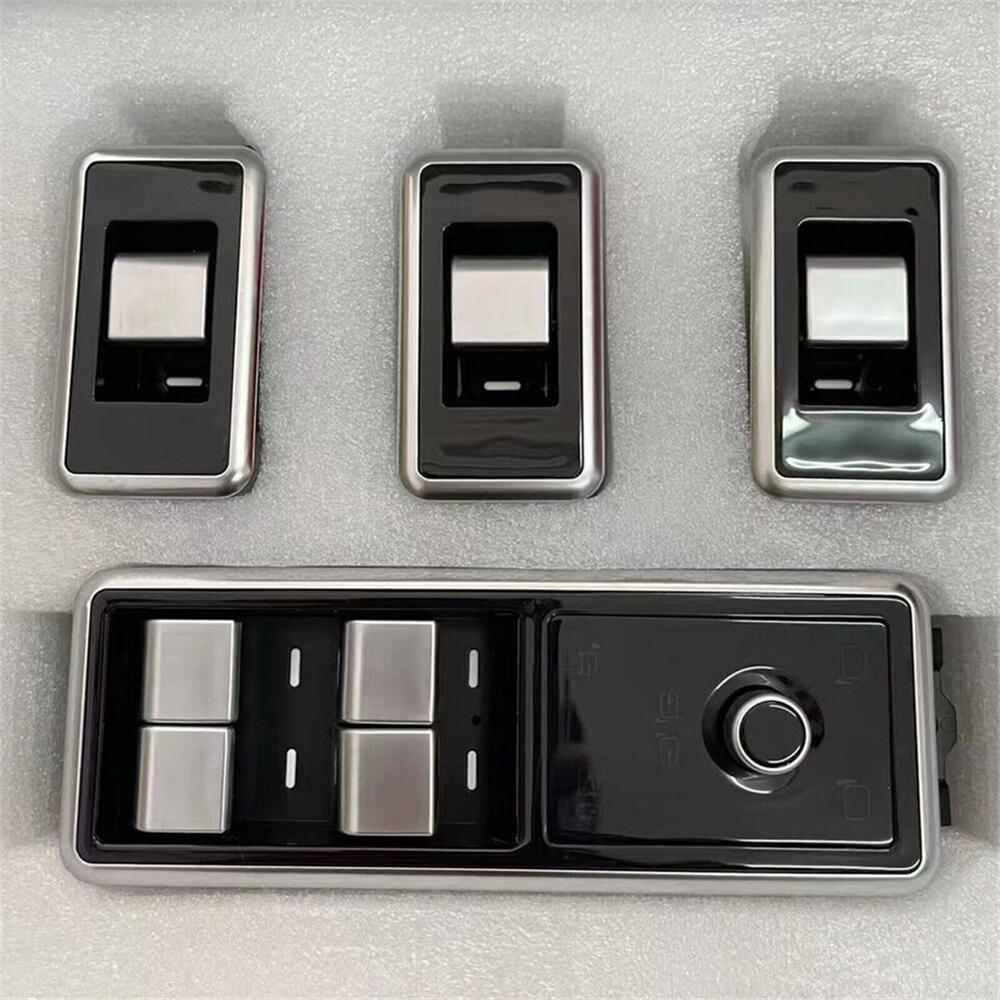 4Pcs Window Digital Switch Retrofit Kit For Land Rover Discovery 5 L462 2015-19