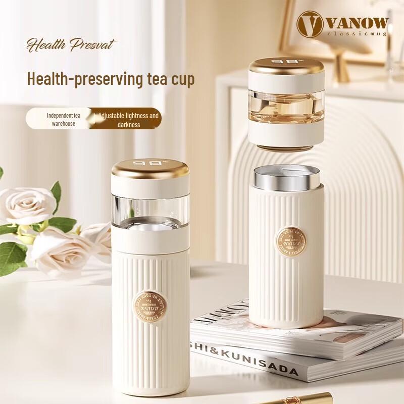 Vanow 316 Stainless Steel Tea Infuser Thermos Cup