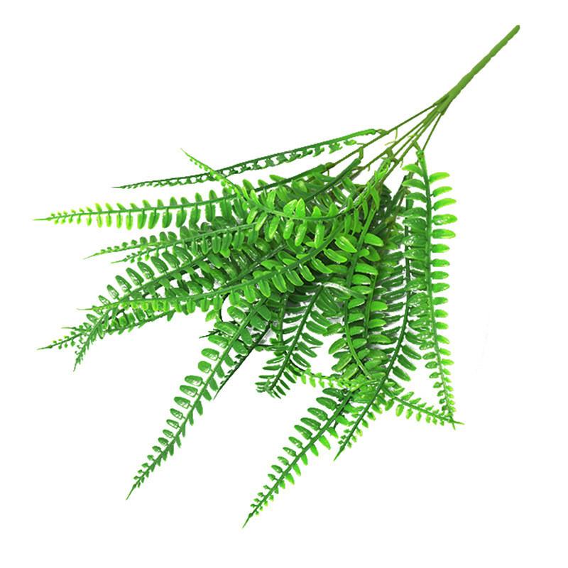 Green Fake Boston Fern Plant For Home Decoration Wedding Photography Use Prop
