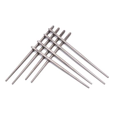 Outdoor Camping Tableware Titanium Alloy Chopsticks For Hiking Traveling U/_ti