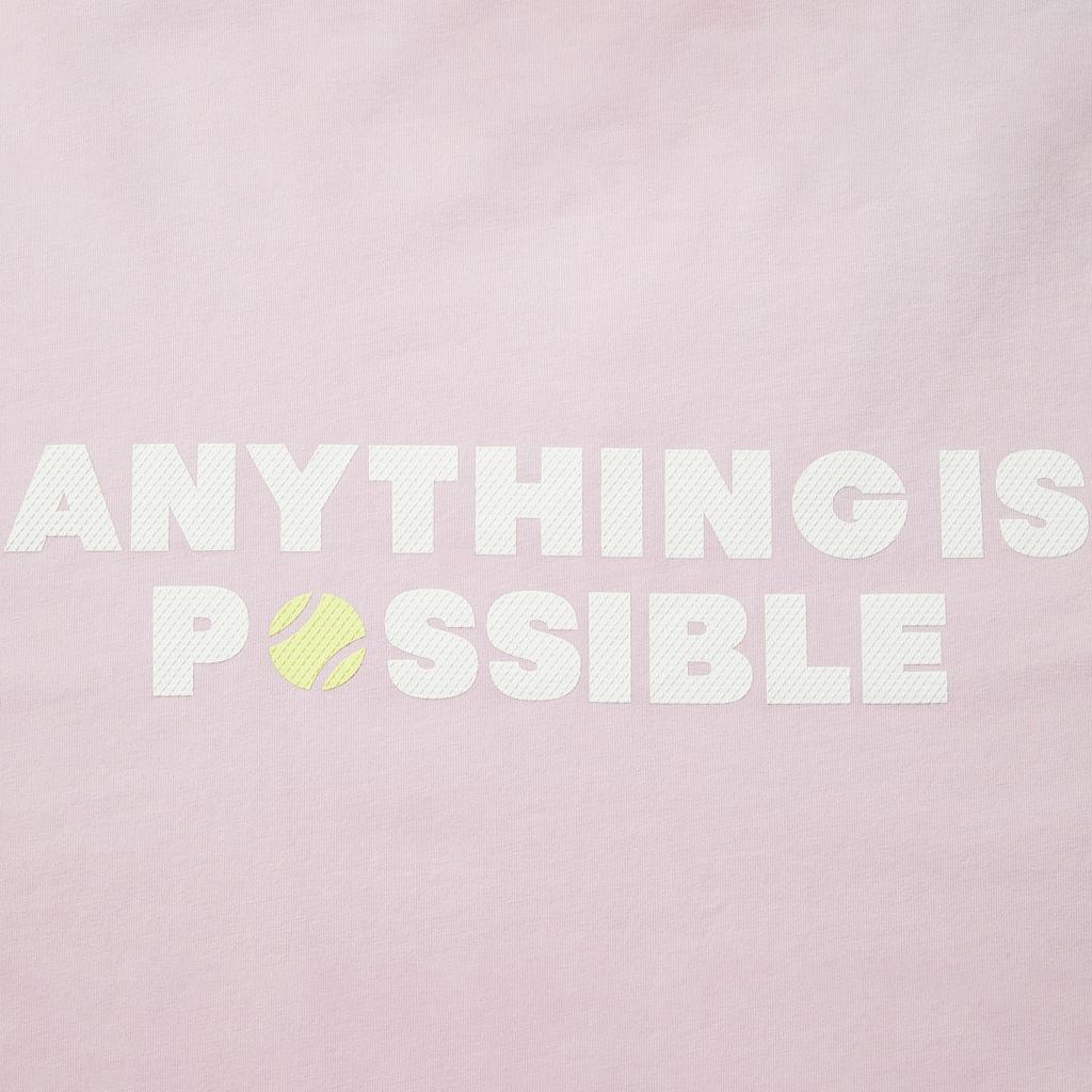 Li Ning Comfortable Round Neck Pullover Simple Letter Print Loose Versatile Breathable Short Sleeve T-Shirt Men Tops Milk-Pink AHSV151-6