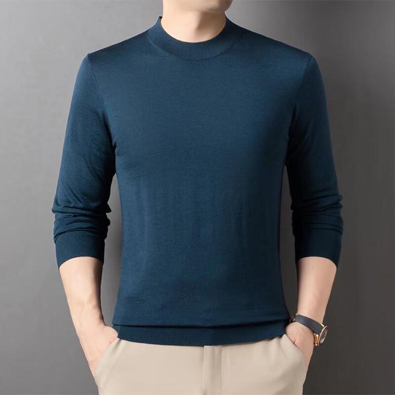 

Мужской свитер из тонкой шерсти с круглым вырезом Raphenny 3XL