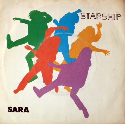 

7inch Record STARSHIP - Sara FB49893 RCA 1986 UK Rock Used