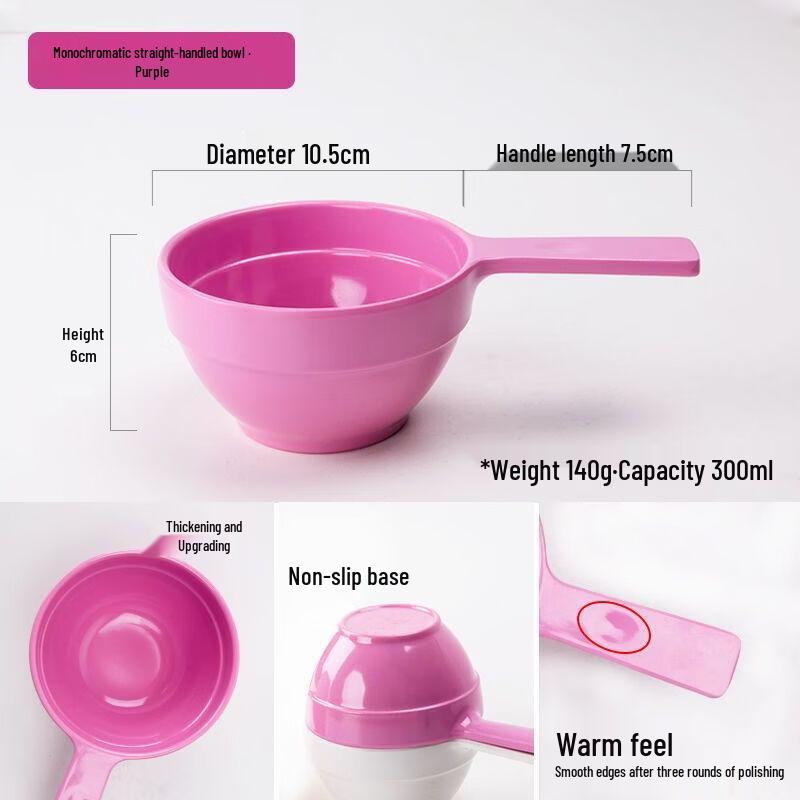 

ZISIZ Portable Kids Melamine Bowl