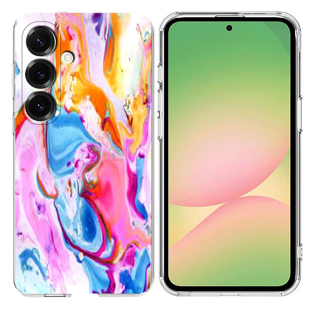 For Samsung Galaxy A56 5G Case Marble Pattern Printing Soft TPU Phone Cover