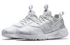 Nike Air Huarache Leather Cushioning Slip Resistant Cushioning Slip Resistant Low top Running Shoes Men's White 806807-100