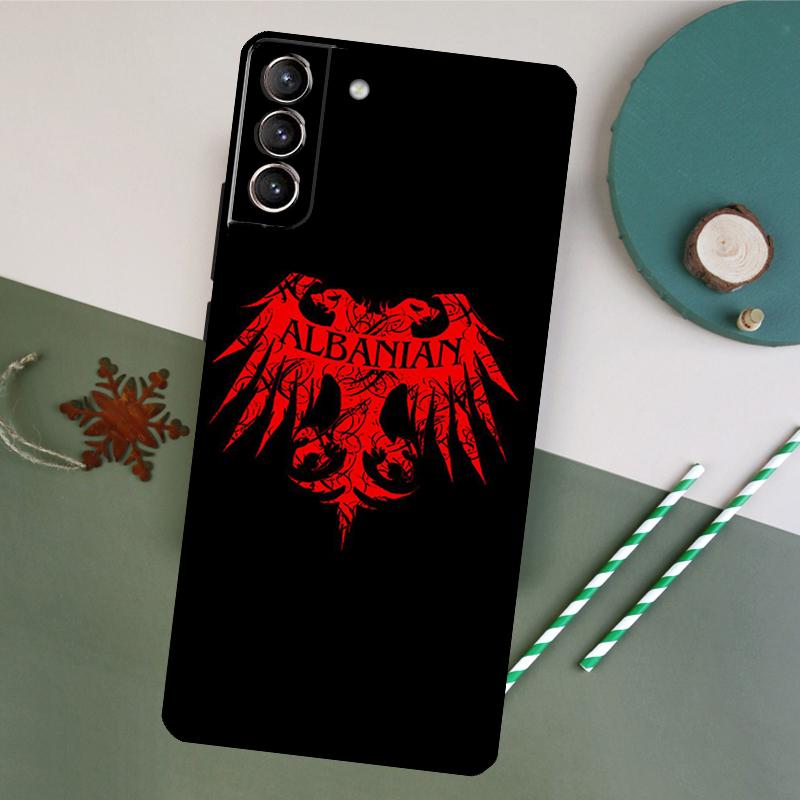 

Albania Flag Phone Case For Samsung Galaxy S26 S24 Ultra S20 S21 S22 S23 S25 Plus S10 S25 FE Back Cover Galaxy S26