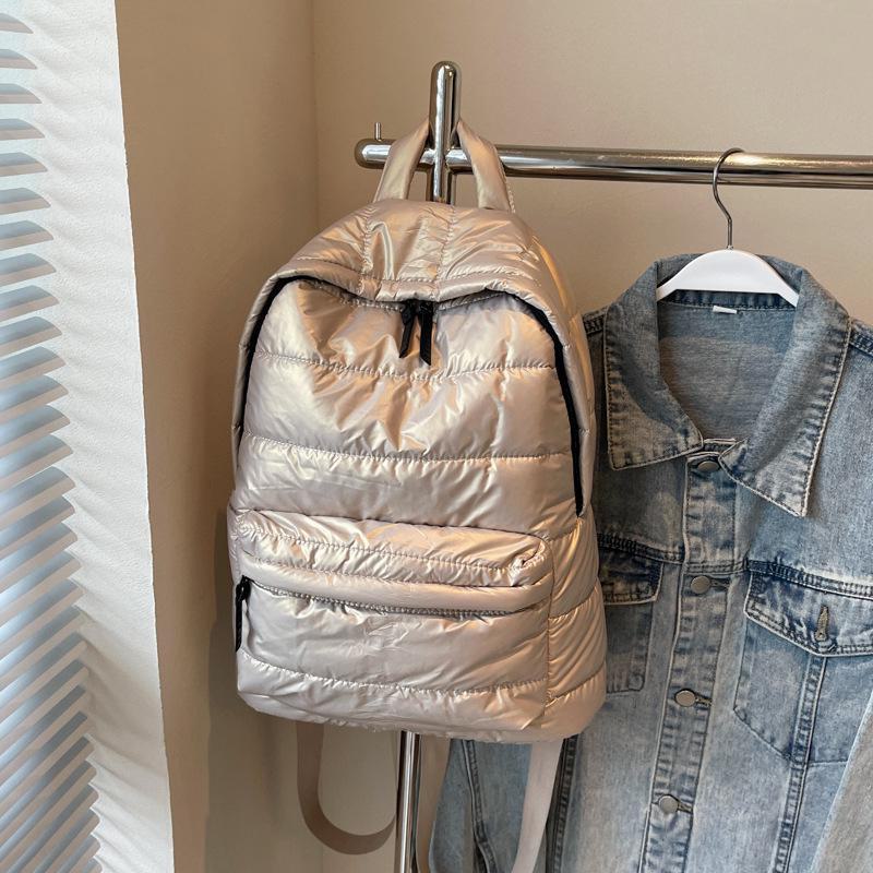 Trendiger Damen-Rucksack aus Baumwolle – lässig, vielseitig, großes Fassungsvermögen, leicht