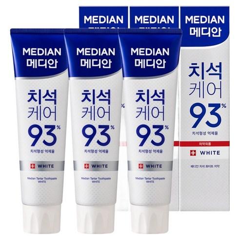 [MEDIAN] Зубная паста Median Tartar Care 93% (белый) - 120 г х 3