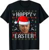 NEW LIMITED! Funny Joe Biden Happy Easter Funny Ugly Christmas Tee - MADE IN USA