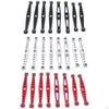 8 Pieces 1:10 RC Steering age Servo Pull Rod Upgrade for ZP1002 ZP1003 ZP1004 Car Model Buggy