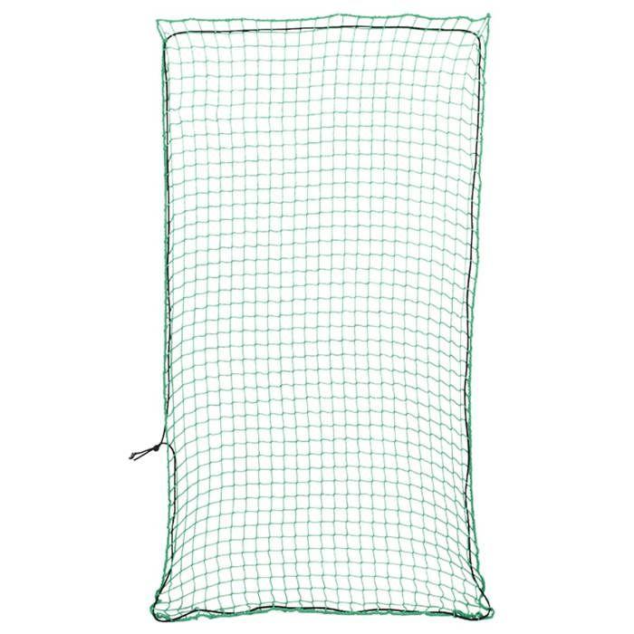VidaXL Trailer Net with Elastic Cord Green 6x3 M PP, Cargo Net, Loading Net for Trailer, 4012246