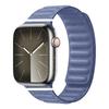 Apple Watch Fine Woven Twill Leather Magnetic Band for Series 5-9 & SE