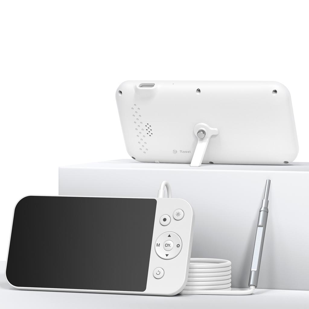 Kamera otoskopowa 3,9 mm z 5-calowym ekranem IPS 1080P HD cyfrowy otoskop endoskop inteligentny wizualny