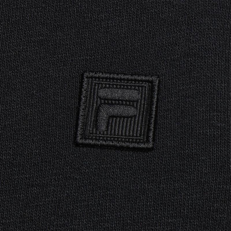 FILA Fleece Lined Warm Simple Trendy Casual Versatile Knitted Sports Pants Men Bottoms Black F11M545605FBK