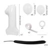 Cartoon Style Black And White Digital Balloon Column Children'S First Birthday Party Decoration Scene Arrangement Photo