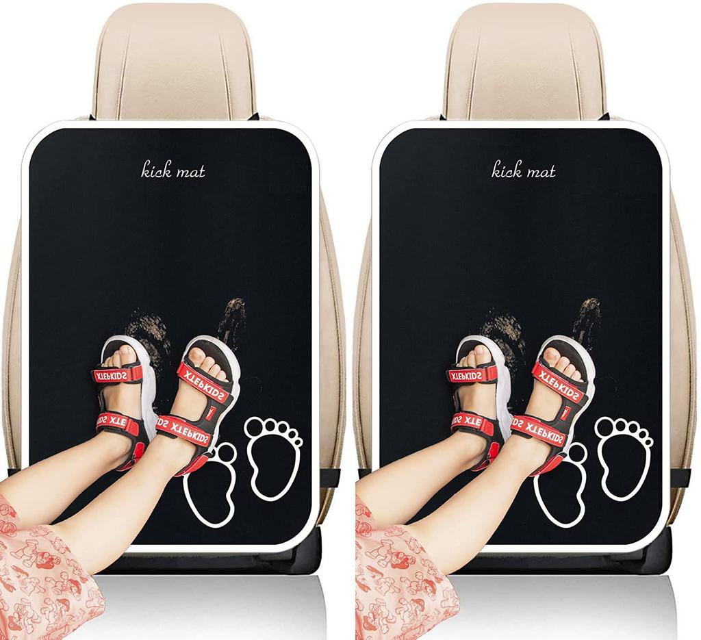 Anti-Scratch Car Seat Kick Mat - Protects Seat Back