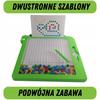 Tablica Magnetyczna Dla Dzieci Układanka Guzikowa Montessori Kropki Mozaika
