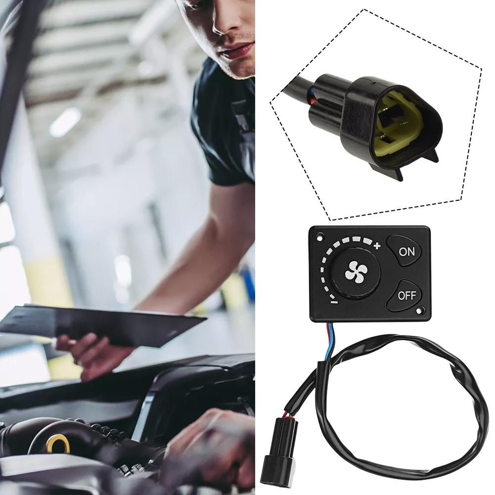 12/24V Parking Heater Knob Universal For Cars Trucks Ships Air Diesel Heater Control LCD Knob Controller C9T1