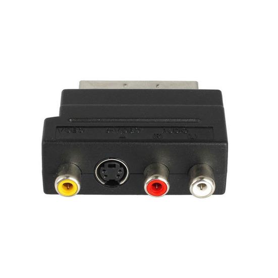 USB 2.0 Video Audio VHS to DVD HDD Converter Capture Card Scart RCA Adapter