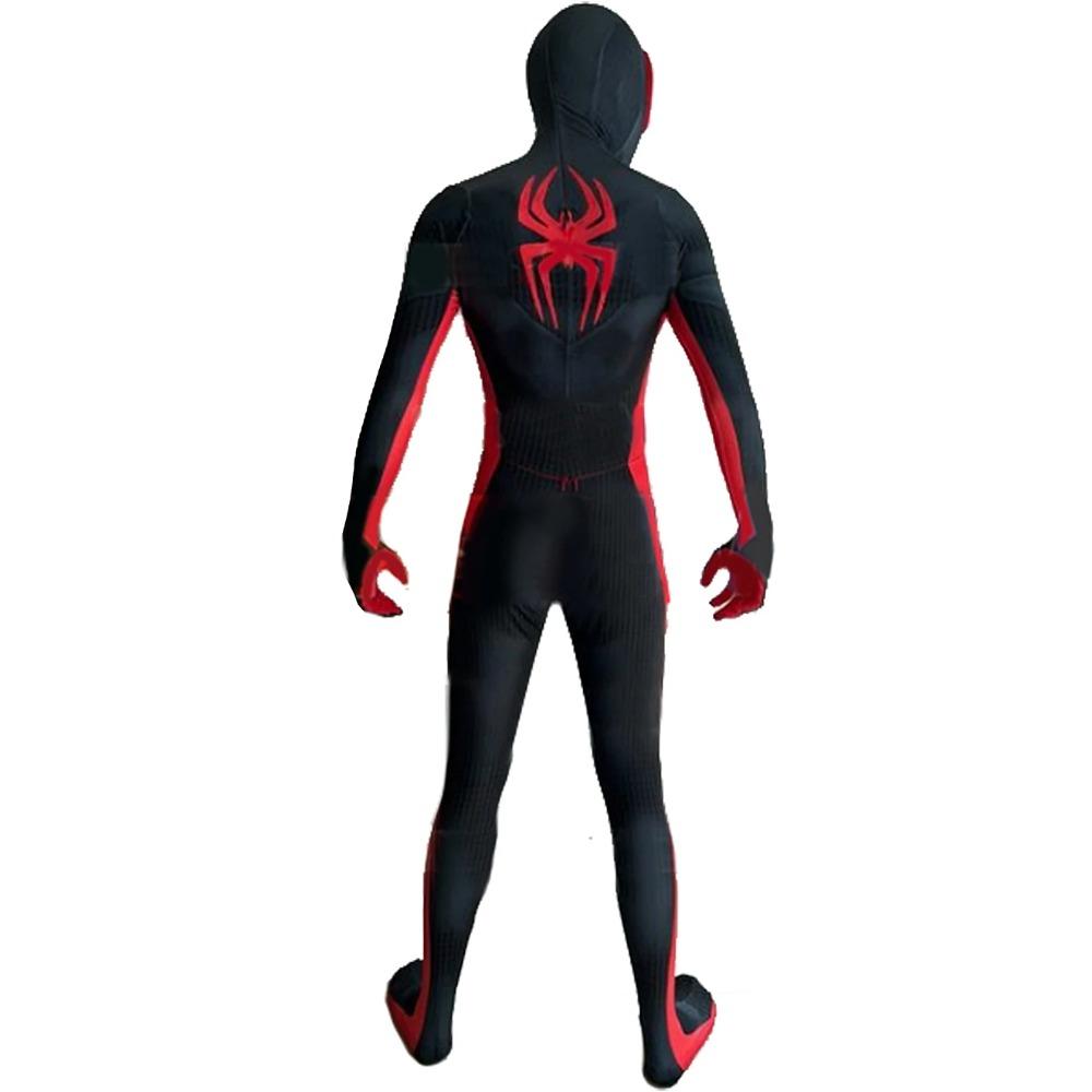 Across the Verse Cosplay Superhero Spandex Miles Morales Advanced Costume Bodysuit Outfits Halloween Costume
