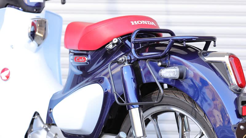 Boční brašna Kijima na kolo, ocelová, Super Cub C125, levá, černá ('18-) 210-49632