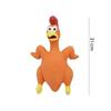 Squeaky Dog Rubber Toys Dog Latex Chew Toy Chicken Animal Bite Resistant Puppy Sound Toy Dog Supplies For Small Medium Large Dog