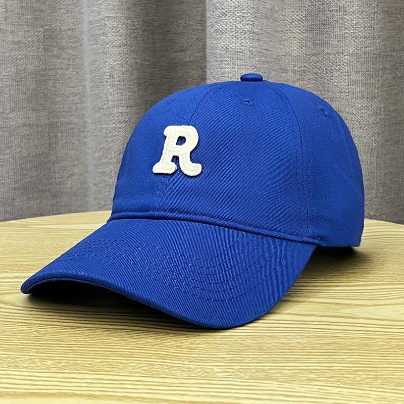 Baseball Cap Children's New Fashion Big Brim Show Thin Face Small Peaked Cap Men.