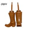 Accesorios Únicos para Bebidas de Fiesta Vasos de Bota de Cowboy con Tapas y Pajitas, Vasos de Plástico Retro Creativos de 11 oz para Zumo Cerveza para Tema Vaquero