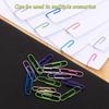 Paper Clips, 240pcs Medium Size Colored, PaperClips Assorted Colors, Paper Clips for Paperwork Office School and Personal Use