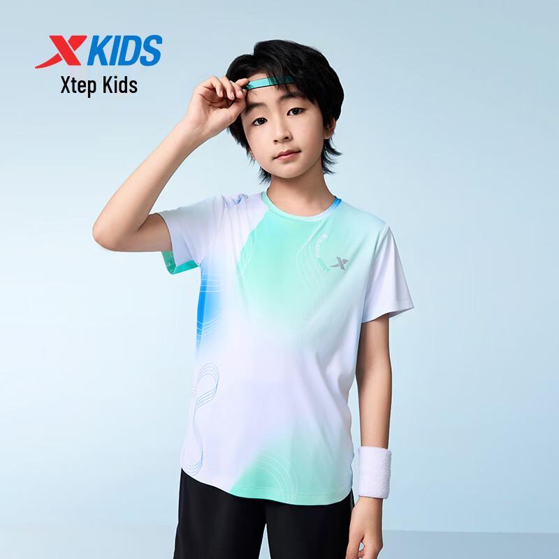 Tebu Boys' Quick-Dry Short-Sleeve T-Shirt
