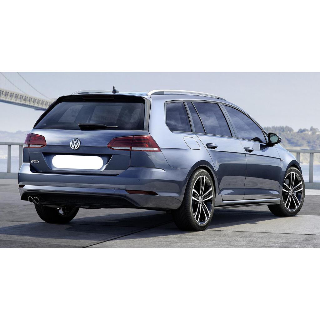 Maxton Style Rear Valance For Volkswagen Golf MK7 Variant 2013-2020 Car Bumper Side Splitters Lip Spoiler Under Guard Body Kits