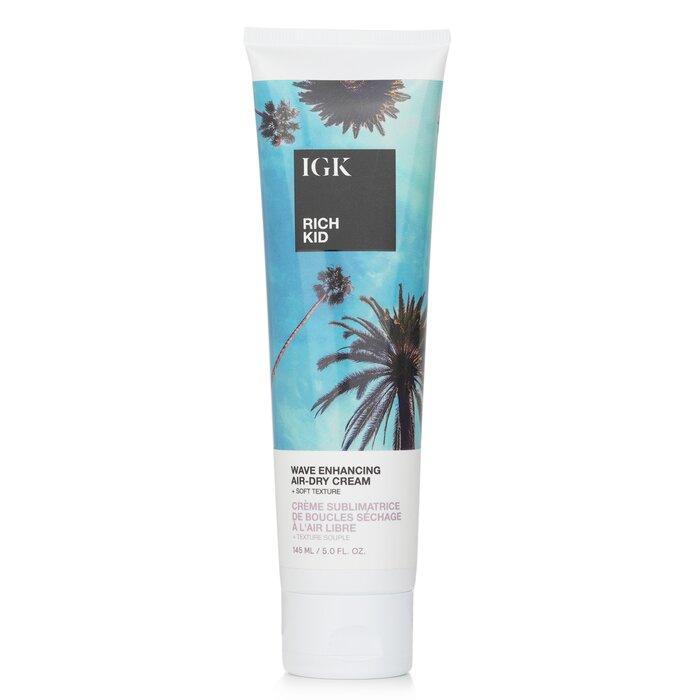 Crème Amplificatrice de Boucles Air-Dry Rich Kid IGK 145ml/5oz gray