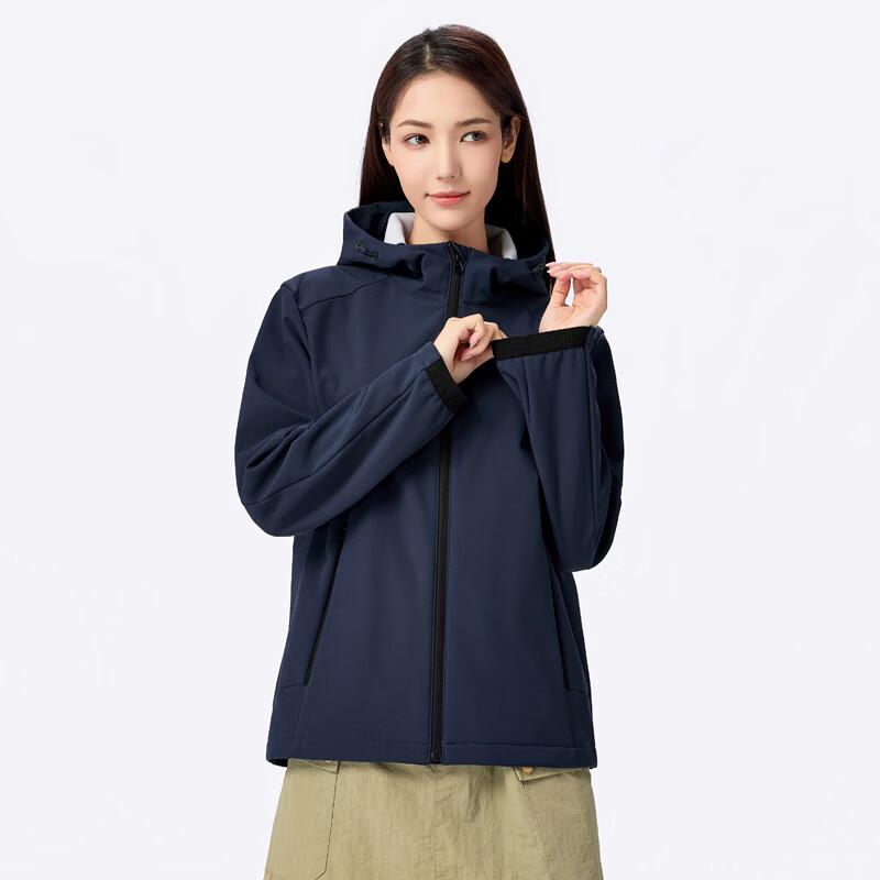 Unisex Waterproof Stretch Hooded Windbreaker