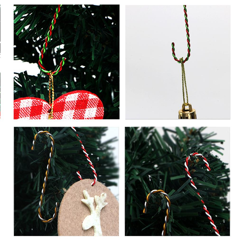 S-förmige Weihnachtskugelhaken Metall Einzigartig Exquisit Dekorative Weihnachtskugelhaken Aufhänger