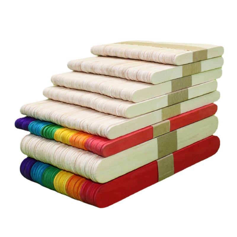 Ice Cream & Popsicle Wooden Sticks - Various Sizes Available