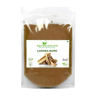 Pó de casca de Lodhra (100g), Pó de casca de Lodhra, Shudh Online