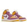 Air Jordan 1 Retro High OG University Gold und Light Bordeaux GS 575441-706