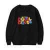 Men's The Amazing Digital Circus Print Hoodies Round Neck Hooded Sweatshirts Man Travel Pullover Male Top Streetwear Outdoor Tracksuit