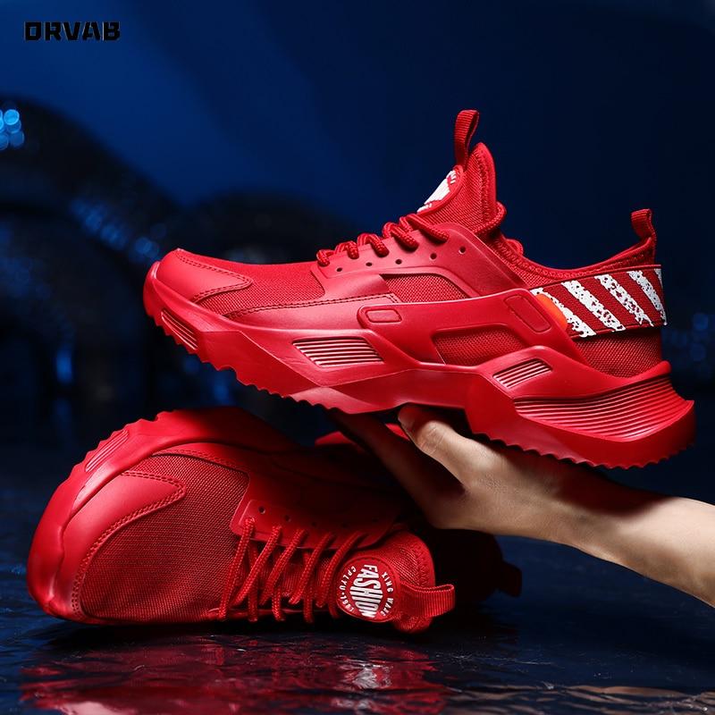 red trainers designer