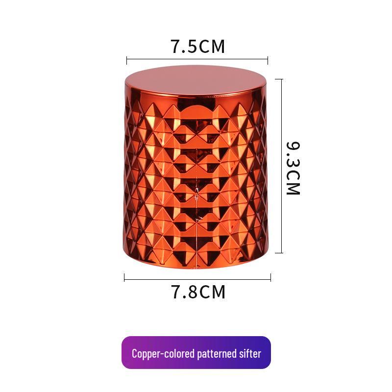 Electroplated Glitter Dice Cup - Thickened Dice Shaker for Bars, KTV, Nightclubs, and Taverns