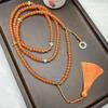 Exquisite Beaded Tassel Necklace Sweater Long Chain Necklaces Ethnic Style Women Jewelry Accessries Gift