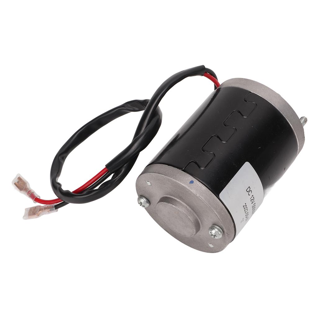 12V 120W Brushed Motor High Speed 5000RPM Small Brushed Motor with D Shaft for Electric Scooters Motorcycles DIY Generator