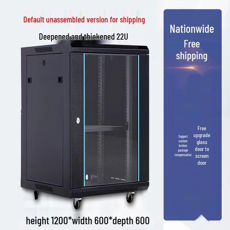 Wall-Mounted Network Rack: 6U/4U/12U Small Cabinet for Monitor Equipment and Switches