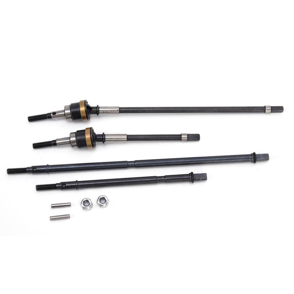 2pcs CVD Drive Shaft Front Axle Spare Parts Fit for Axial Wraith RC Car Model