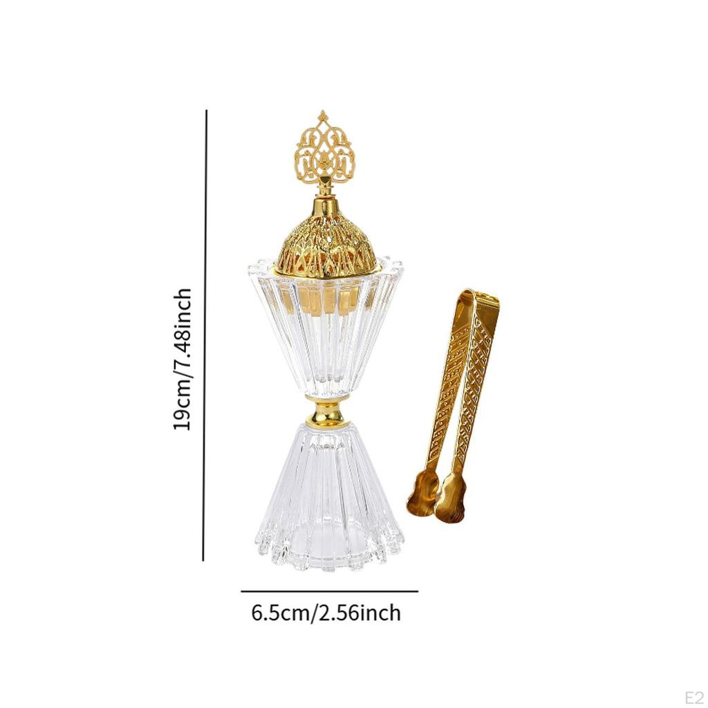 Arabian Incense Burner Censer Diffuser Candle Holder Furnace for Office Ramadan